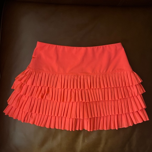 Lucky in Love Mon Amie Orange Skirt Women | Size XS | EUC | (TC) - Picture 6 of 8